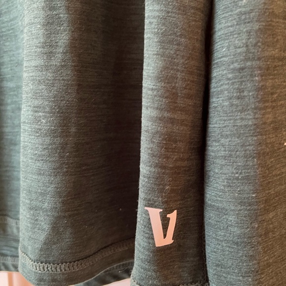 Mens green Vuori pulllover - Picture 3 of 4